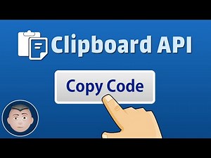 JavaScript Clipboard API Programming Tutorial