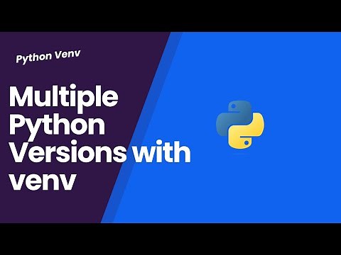 Creating Virtual Environment With Different Python Version | Install Different Python Using venv