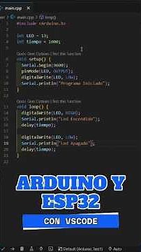 Arduino + Visual Studio Code!!! | Primeros pasos #arduino #programacion #programming #vscode