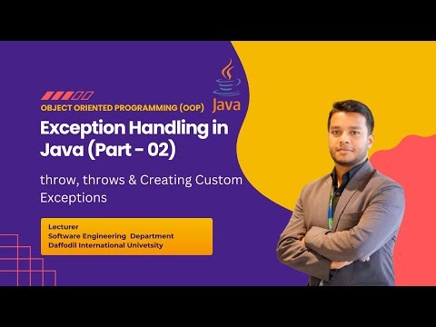 Exception Handling in Java (Part - 02)