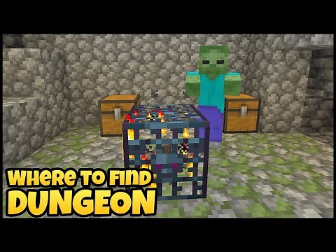 Where To Find DUNGEON In MINECRAFT