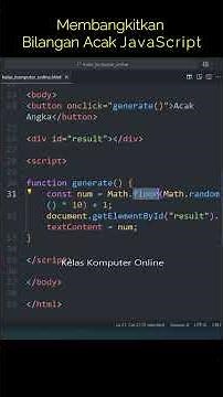 Learn JavaScript From Scratch: How to Create Random Numbers for Beginners