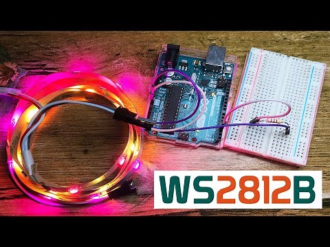 How to use WS2812B RGB LED strip with Arduino | ws2811 ws2812 ws2813 ws2815 sk6812 sk9822 neopixel