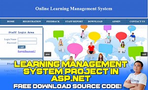 Learning Management System Project in ASP.net with Source Code
