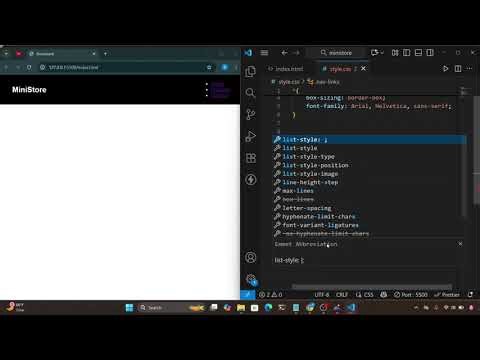 Build a Simple Website Using HTML & CSS | Complete Tutorial Step by Step