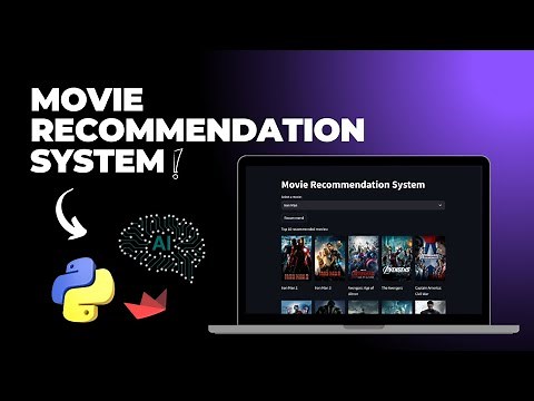 Movie Recommendation System | Python Machine Learning Project Tutorial for Beginners