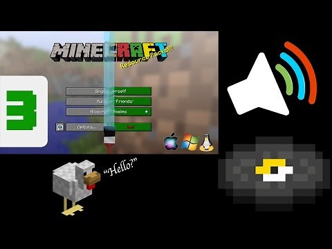 Minecraft - How to Replace Sounds! (Resource Pack Tutorial)
