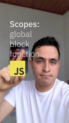 En JavaScript el scope puede definirse como el alcance que una variable tendrá en tu código. En otras palabras, el scope decide a qué variables tienes acceso en cada parte del código. Existen 3 tipos de scopes: global, function y block. Saber esto es fundamental para programar efectivamente con JavaScript. ¿Lo conocías? #geektok #sabiasque #aprendeentiktok #dev #desarrolloweb #programacion #javascript #developer #programador