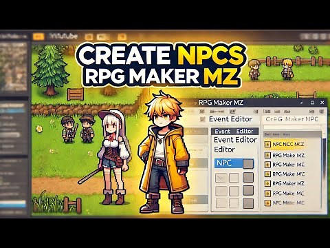 Create NPCs Like a Pro in RPG Maker MZ – Easy Event Tutorials #1