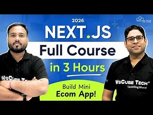Next JS Full Course for Beginners (2026) | Learn & Build a Mini Ecommerce App Project (Part-1)
