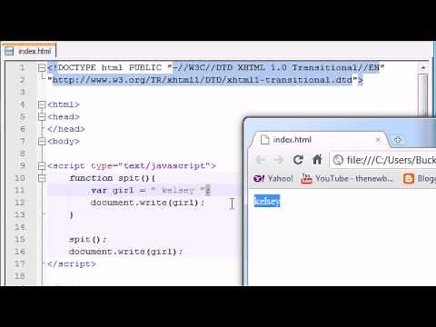 Beginner JavaScript Tutorial - 11 - Global & Local Variables