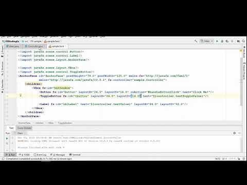 JavaFX Tutorial - Toggle Button and Checkbox Click Event Selection