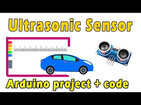 Ultrasonic arduino project with code | ultrasonic sensor HC-SR04 tutorial