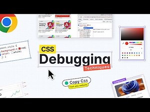 Css Debugging Techniques | Chrome Developer Tools | ‪@uxlearnz‬ (2023)