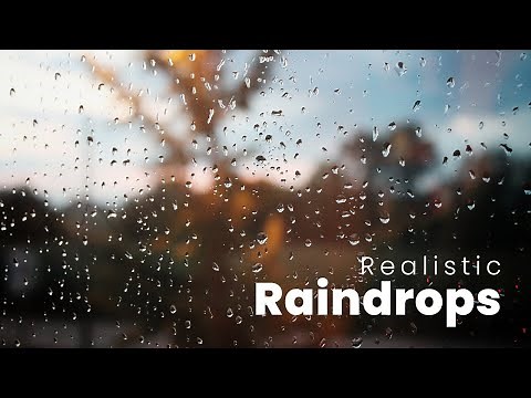 Realistic Raindrops Effect With Javascript Canvas | Rainyday.js