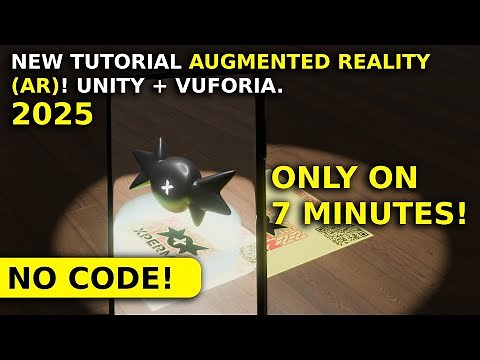 How to Create AR in Unity with Vuforia - Done in 7 Minutes! No Coding! (2025)