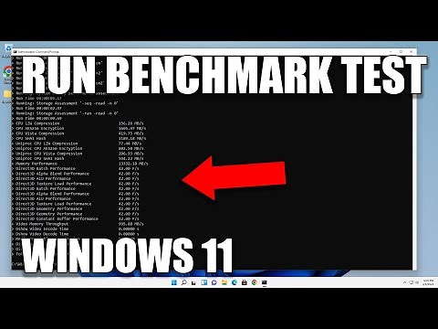 How to Run Computer Performance Benchmark Test on Windows 11 Using CMD