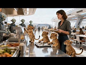 The Predator Cubs Followed Her Into the Cafeteria — They Now Expect Their Own Tray | HFY | Sci Fi