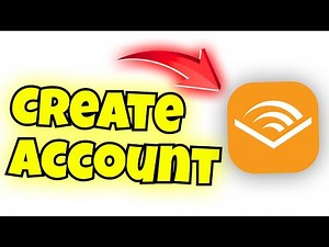 how to create an account in audible