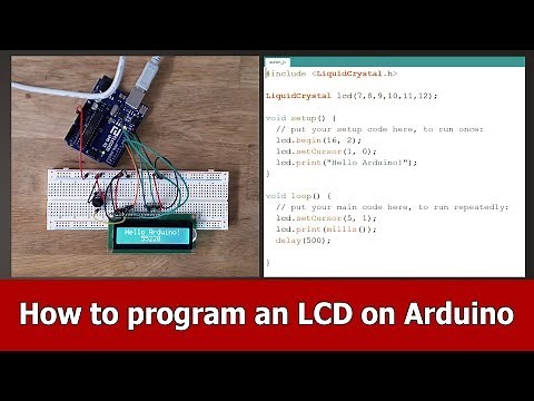 Arduino Beginner Tutorial : LCD Display Programming