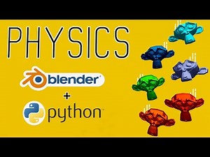 How to simulate Rigid body Physics with Blender 2.93 and Python