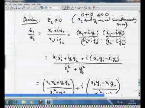 Mod-01 Lec-01 Introduction to Complex Numbers