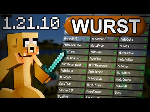 Download: Wurst Hacked Client 1.21.10 | Minecraft Java Edition