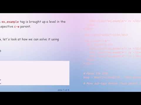 Efficiently Move Sub-Tags to Their Parent Div in HTML with Python