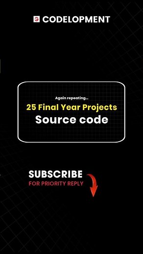 25 Computer Science Projects with Source Code! #shorts #engineering #projects