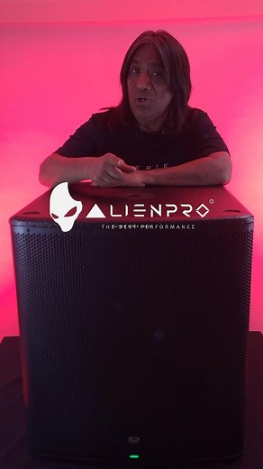 ELITE 18, el bajo potente y profundo que eleva tu sonido y te hace sonar como un PRO. ⠀ 💥 1000W RMS – Amplificador clase D 🎚️ DSP con 3 modos de ecualización 🔄 Switch de fase para un sonido bien ajustado 📈 SPL 119 dBs 🔗 Combínalo con TOP ELITE 12 o ELITE 15 para un sistema completo ⠀ 📍 Encuentra a tu distribuidor autorizado más cercano: https://bit.ly/DistribuidoresAlienpro 📲 Escríbenos directo por WhatsApp: https://wa.me/5564137229 👈🏻 ELITE: El audio de los artistas. | Alienpro