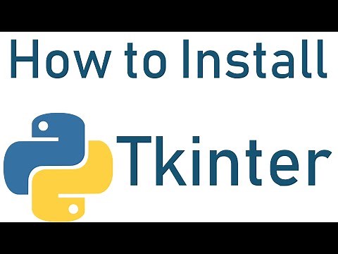 How to Install Tkinter in Python - with Example - in Windows 10 - Don't Miss the Description