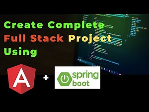 Connect Angular Application with Spring Boot | Full-Stack Project with MySQL, JPA, API Integration
