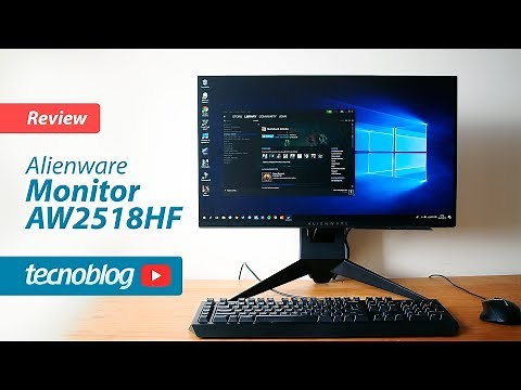 Monitor Alienware AW2518HF - Review Tecnoblog