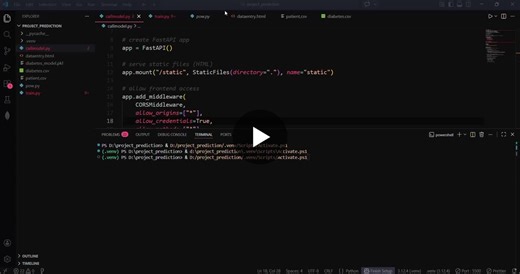 #machinelearning #python #datascience #fastapi #healthcare #kaggle | Meenu k Mathew