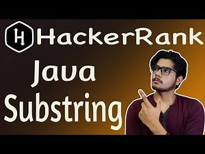 Java Substring HackerRank Solution | Hackerrank Java String Introduction substring function in java