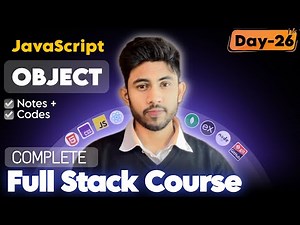 Complete JavaScript Objects Tutorial | Web Development Full Course by Codings Expert