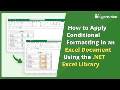 Apply Conditional Formatting in Excel Using .NET Excel Library
