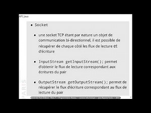 Cours programmation socket (réseau) n°2 - TCP en Java
