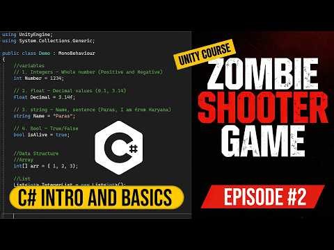 C# Fundamentals for Game Development in Unity