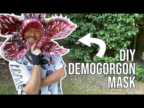 DIY Demogorgon Mask | Keith Lemon's Crafty Doings | Create and Craft