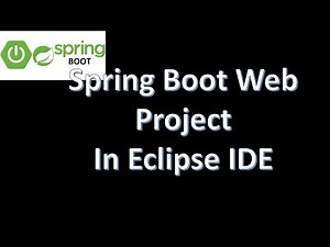 Create Spring boot web project in Eclipse IDE | Spring boot Tutorial part 2.