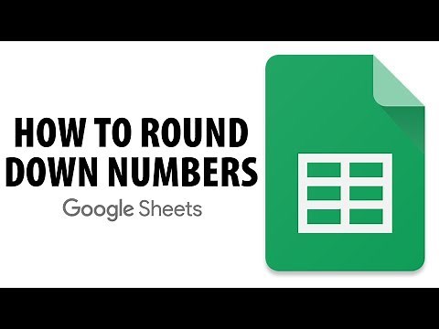 How To Round Down Numbers In Google Sheets