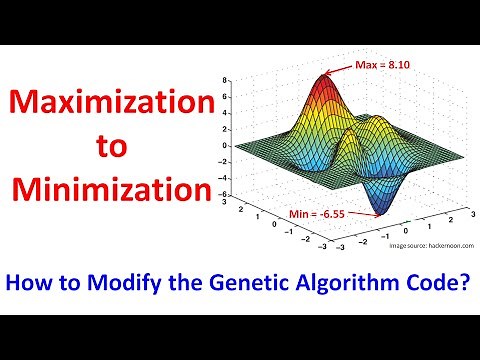 How to Modify the Genetic Algorithm Code to Solve the Minimization Problems