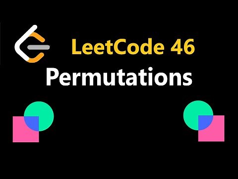 Permutations - Leetcode 46 - Python