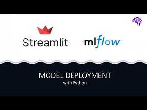 Machine Learning Model Deployment with Python (Streamlit + MLflow) | Part 1/2