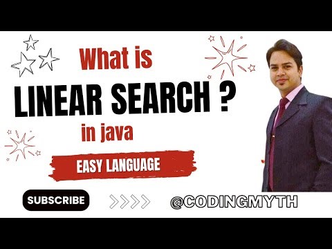 Linear Search in Java | Linear search in Data Structure | ICSE Computer Class 10 and 12th