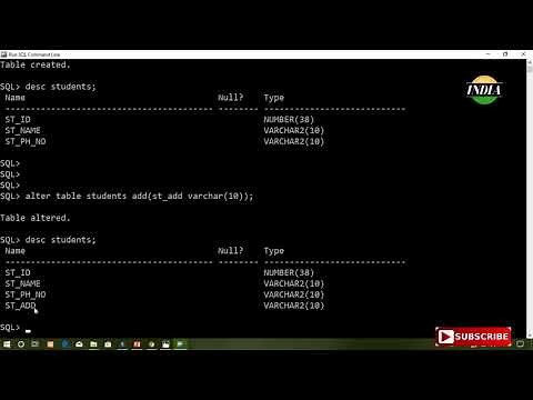 DDL COMMAND IN SQL | Practical implementation of ddl command | DDL COMMAND