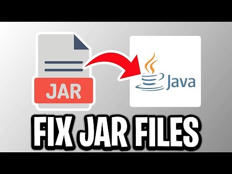 How To Fix .JAR Files Not Working For Minecraft Mods/Servers - Java Files Not Opening - Full Guide