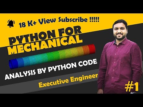 Python for mechanical engineer | Python Basic Tutorial | Python for mechanical basic-1