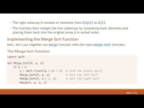Mastering the Merge-Sort Algorithm in Python